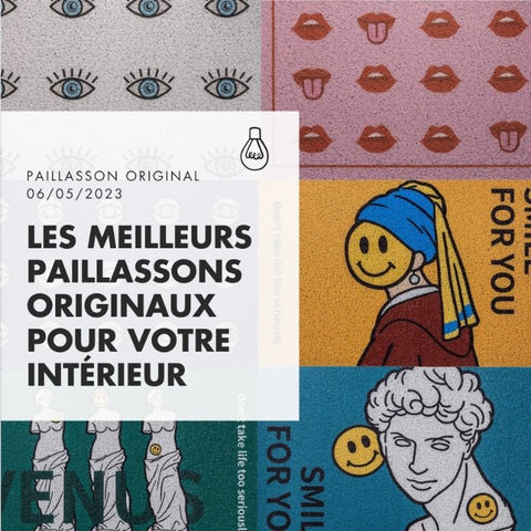 Les meilleurs paillassons originaux pour votre intérieur