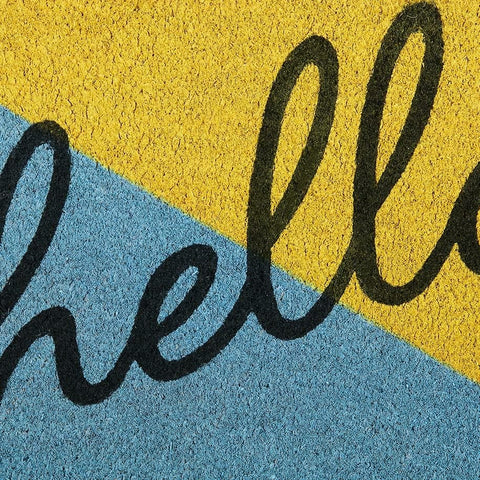 Paillasson Coco Hello 70x40cm