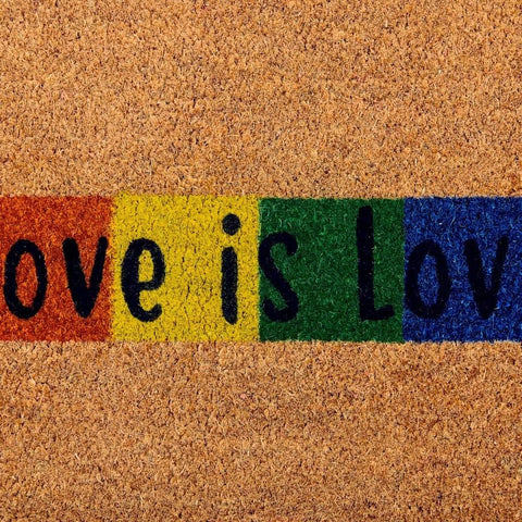 Paillasson Coco Love Is Love 70x40cm