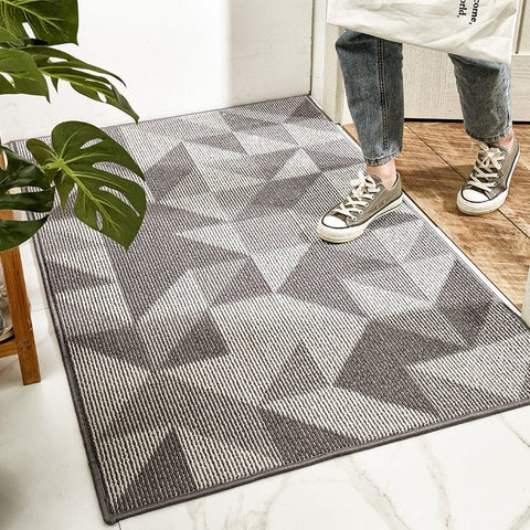 Tapis D'entrée Géométrique