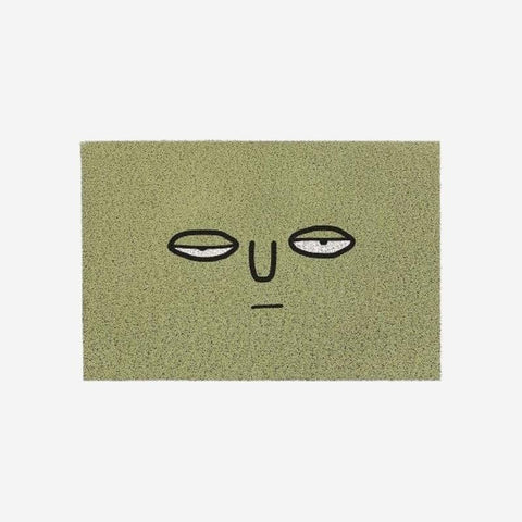 Paillasson Original Visage Vert