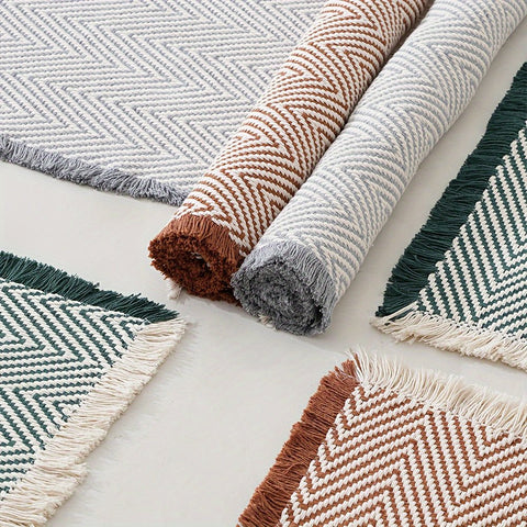 Tapis D'entrée Tissé La Maison Du Paillasson