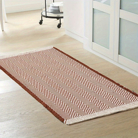 Tapis D'entrée Tissé La Maison Du Paillasson
