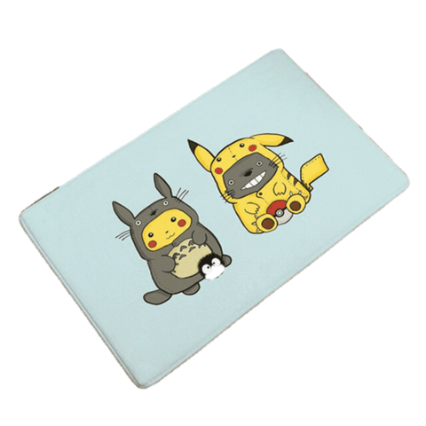Paillasson Totoro Pikachu Collaboration